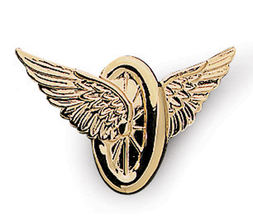 MOTORCYCLE WINGS GOLD