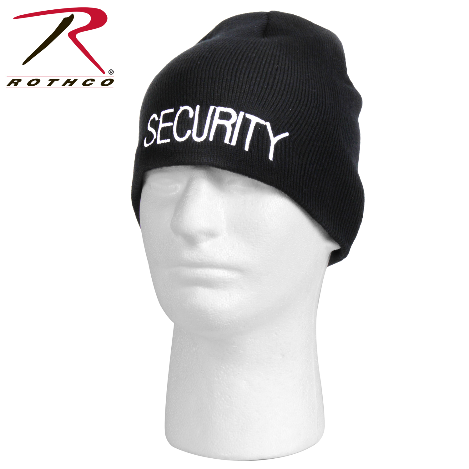 SECURITY EMBROIDERED ACRYLIC SKULLCAP