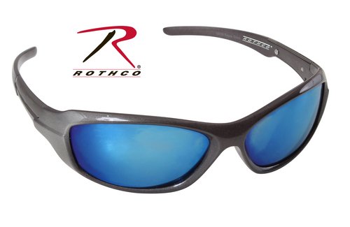 BLUE MIRROR 9MM SUNGLASSES